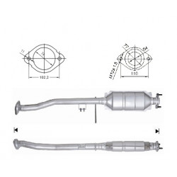 Magnaflow Katalizátor FORD