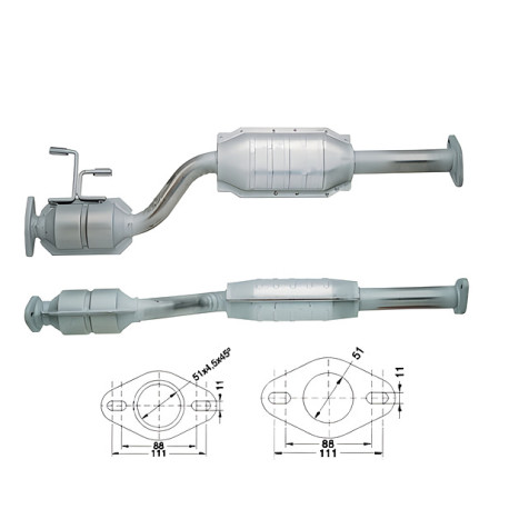 DPF és Magnaflow katalizátorok konkrét típushoz Magnaflow Katalizátor FORD | race-shop.hu