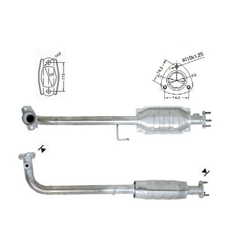 DPF és Magnaflow katalizátorok konkrét típushoz Magnaflow Katalizátor HONDA | race-shop.hu