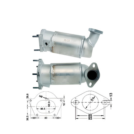 DPF és Magnaflow katalizátorok konkrét típushoz Magnaflow Katalizátor HYUNDAI | race-shop.hu
