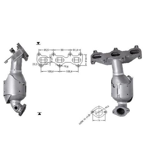 DPF és Magnaflow katalizátorok konkrét típushoz Magnaflow Katalizátor HYUNDAI KIA | race-shop.hu