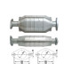 DPF és Magnaflow katalizátorok konkrét típushoz Magnaflow Katalizátor HYUNDAI | race-shop.hu