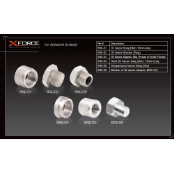 O2 Sensor Adaptor, Large To Small Thread