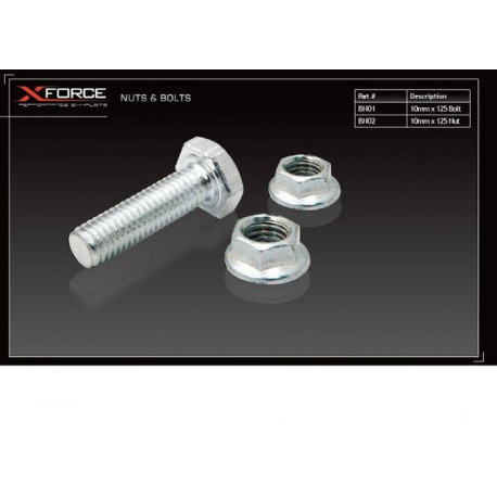 Tőcsavarok és anyák XFORCE kipufogó anya M10x1.25 | race-shop.hu