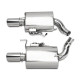 XFORCE KIPUFOGÓRENDSZER 3" Axle-Back with Dual Varex Mufflers for FORD MUSTANG 2005-2010 GT | race-shop.hu