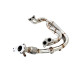 Leömlők 1"3/4 Header TRI-Y and up-pipe for SUBARU FORESTER 1997-2008 SF SG GT | race-shop.hu