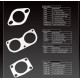 Kipufogótömítések XFORCE 76 mm kipufogó tömítés (2 csavaros, széles) | race-shop.hu