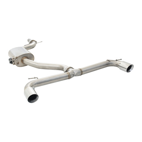 XFORCE KIPUFOGÓRENDSZER XForce 3" Cat-Back System + Varex Muffler for VOLKSWAGEN GOLF 2010-2013 GTI MK 6 | race-shop.hu