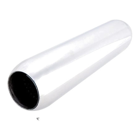 Gázgyorsítók Univerzális rezonátor XFORCE - kerek 305x76 mm (ház 102 mm), rozsdamentes acél | race-shop.hu