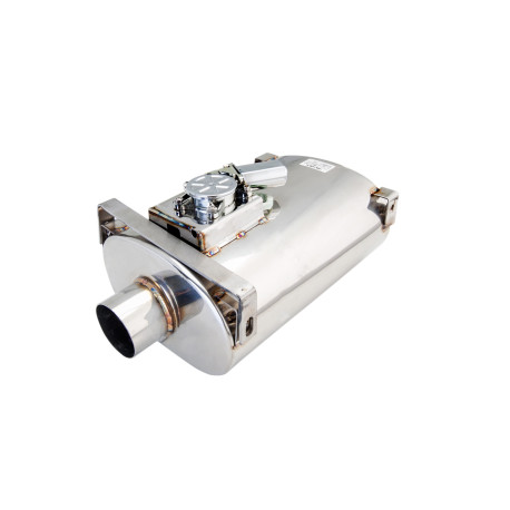 Universal valve mufflers Varex exhaust valve muffler 6"x10"x16" Flanged Inlet 2.5", Single Outlet 2.5" | race-shop.hu