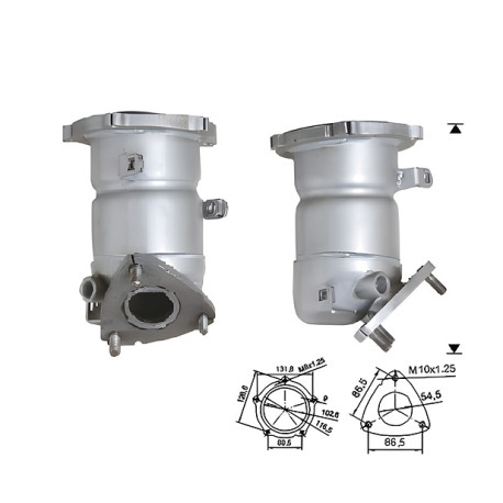 DPF és Magnaflow katalizátorok konkrét típushoz Magnaflow Katalizátor HYUNDAI | race-shop.hu
