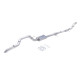 XFORCE KIPUFOGÓRENDSZER 3" Turbo-Back System with High-Flow Catalytic Converter | race-shop.hu