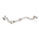 Down pipe, dump pipe 3" Downpipe with High-Flow Catalytic Converter (track only) for FORD MUSTANG 2014-2017 ECOBOOST | race-shop.hu