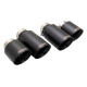 XFORCE KIPUFOGÓRENDSZER 4" Black Quad Tips for AUDI S3 2013-2020 8V HATCH | race-shop.hu
