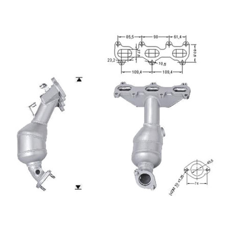 DPF és Magnaflow katalizátorok konkrét típushoz Magnaflow Katalizátor HYUNDAI | race-shop.hu