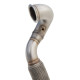 Down pipe, dump pipe 3" Downpipe with High-Flow Catalytic Converter (track only) for AUDI S3 2013-2020 8V HATCH | race-shop.hu