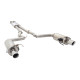 XFORCE KIPUFOGÓRENDSZER XForce 3" Cat-Back System + Round Varex Mufflers for FORD MUSTANG 2015-2017 GT FASTBACK 5.0L | race-shop.hu