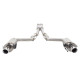 XFORCE KIPUFOGÓRENDSZER XForce 3" Cat-Back System + Round Varex Mufflers for FORD MUSTANG 2015-2017 GT FASTBACK 5.0L | race-shop.hu