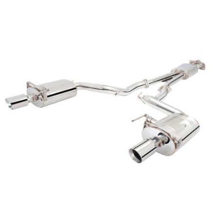 XFORCE KIPUFOGÓRENDSZER 2.5" Cat-Back Exhaust System with Oval Mufflers for FORD MUSTANG 2015-2017 CONVERTIBLE GT 5.0L V | race-shop.hu