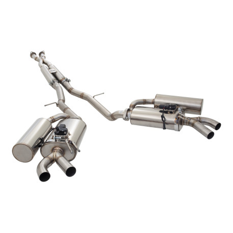 XFORCE KIPUFOGÓRENDSZER XForce 2.5" Cat-Back System + Varex Mufflers for KIA STINGER 2017- GT 3.3L V6 TWIN TURBO RWD | race-shop.hu