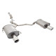 XFORCE KIPUFOGÓRENDSZER 2.25" Cat-Back System for SUBARU LEGACY 2004-2009 GEN 4 BL9 BP9 EZ30 3.0L | race-shop.hu