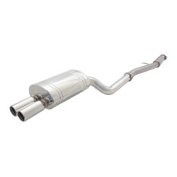 3" Cat-Back System with Oval Twin-Tip Muffler for SUBARU IMPREZA 1994-2007 WRX-STI GC GD GG