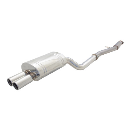 XFORCE KIPUFOGÓRENDSZER 3" Cat-Back System with Oval Twin-Tip Muffler for SUBARU IMPREZA 1994-2007 WRX-STI GC GD GG | race-shop.hu