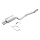 XFORCE KIPUFOGÓRENDSZER 3" Cat-Back System with Oval Twin-Tip Muffler for SUBARU IMPREZA 1994-2007 WRX-STI GC GD GG | race-shop.hu