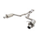 XFORCE KIPUFOGÓRENDSZER 3" Cat-Back System with Round Mufflers for FORD MUSTANG 2015-2017 GT FASTBACK 5.0L | race-shop.hu