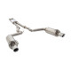 XFORCE KIPUFOGÓRENDSZER 3" Cat-Back System with Round Mufflers for FORD MUSTANG 2015-2017 GT FASTBACK 5.0L | race-shop.hu