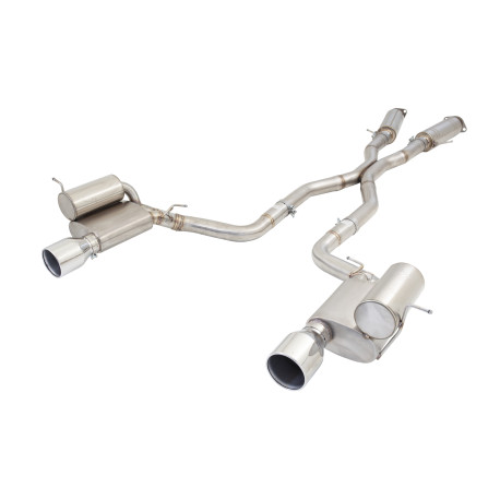 XFORCE KIPUFOGÓRENDSZER 3" Twin Cat-Back System for JEEP GRAND CHEROKEE 2011-2017 SRT8 6.4L | race-shop.hu