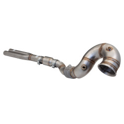 4"-3" Downpipe nagy átfolyású katalizátorral (kizárólag versenypályás használatra)