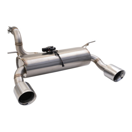 XFORCE KIPUFOGÓRENDSZER XForce 2.5" Axle-Back System + Varex Muffler for JEEP WRANGLER 2018- JL ERB 3.6L V6 | race-shop.hu