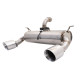 XFORCE KIPUFOGÓRENDSZER XForce 2.5" Axle-Back System + Varex Muffler for JEEP WRANGLER 2018- JL ERB 3.6L V6 | race-shop.hu