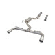 XFORCE KIPUFOGÓRENDSZER XForce 3" Cat-Back System + Varex Muffler for VOLKSWAGEN GOLF 2021- GTI MK8 | race-shop.hu