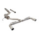 XFORCE KIPUFOGÓRENDSZER XForce 3" Cat-Back System + Varex Muffler for VOLKSWAGEN GOLF 2021- GTI MK8 | race-shop.hu