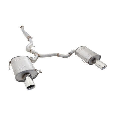XFORCE KIPUFOGÓRENDSZER 3" Cat-Back System with Round Mufflers for SUBARU LEGACY 2006-2009 GEN 4 GT BL9 BP9 EJ25 TURBO | race-shop.hu