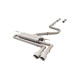 XFORCE KIPUFOGÓRENDSZER 3" Cat-Back System with Varex Muffler for HYUNDAI I30 2020- N LINE SEDAN CN7.V1 1.6L TURBO DCT | race-shop.hu