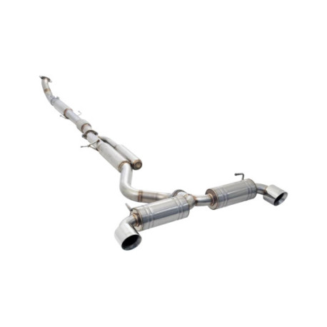 XFORCE KIPUFOGÓRENDSZER 3" Cat-Back System for TOYOTA YARIS 2021- GR | race-shop.hu