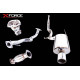 XFORCE KIPUFOGÓRENDSZER XForce 3" Turbo-Back System (track only) for MITSUBISHI LANCER 2001-2007 EVO 7, 8, 9 | race-shop.hu