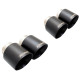 XFORCE KIPUFOGÓRENDSZER XForce 4" Tips for BMW M3 2020- G80 COMPETITION, matt black | race-shop.hu