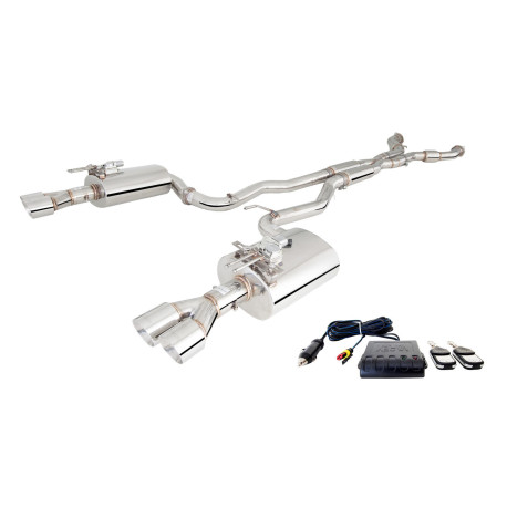 XFORCE KIPUFOGÓRENDSZER 2.5" Twin Cat-Back System with Varex Mufflers | race-shop.hu