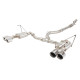 XFORCE KIPUFOGÓRENDSZER 3" Cat-Back Race System for SUBARU WRX STI 2022- WRX VB SEDAN | race-shop.hu