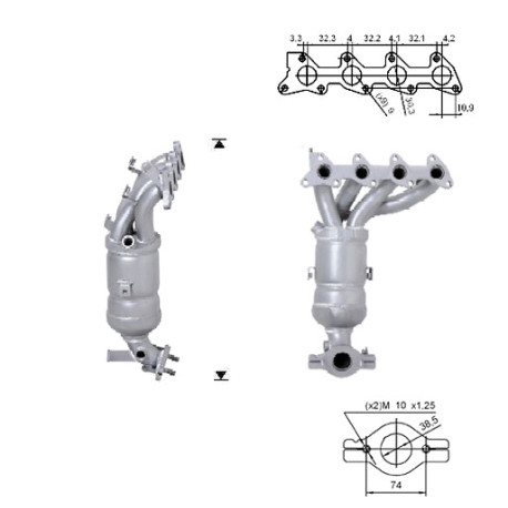 DPF és Magnaflow katalizátorok konkrét típushoz Magnaflow Katalizátor KIA | race-shop.hu