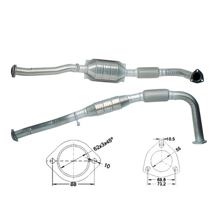 DPF és Magnaflow katalizátorok konkrét típushoz Magnaflow Katalizátor LAND ROVER | race-shop.hu