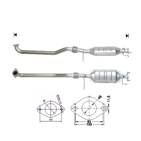 DPF és Magnaflow katalizátorok konkrét típushoz Magnaflow Katalizátor LAND ROVER | race-shop.hu