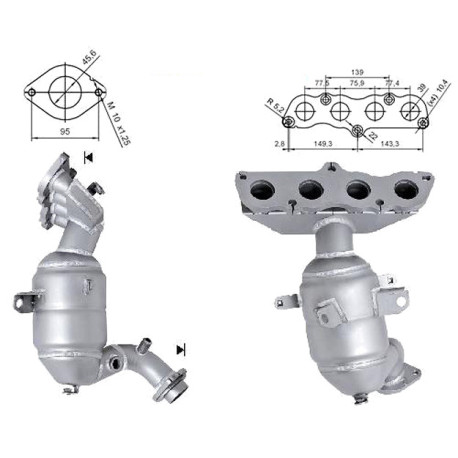 DPF és Magnaflow katalizátorok konkrét típushoz Magnaflow Katalizátor MAZDA | race-shop.hu