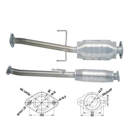 DPF és Magnaflow katalizátorok konkrét típushoz Magnaflow Katalizátor MAZDA | race-shop.hu