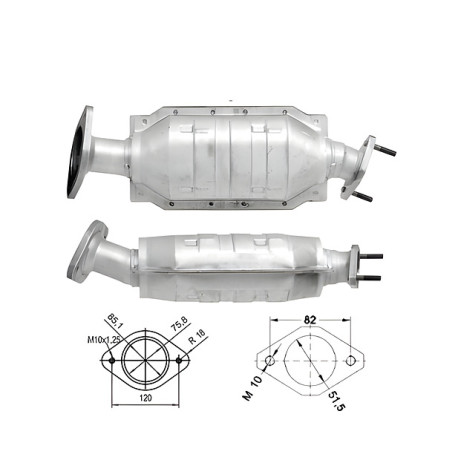 DPF és Magnaflow katalizátorok konkrét típushoz Magnaflow Katalizátor MAZDA | race-shop.hu