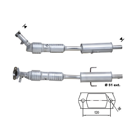 DPF és Magnaflow katalizátorok konkrét típushoz Magnaflow Katalizátor MAZDA | race-shop.hu
